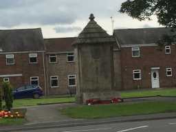 Oblique view of the Pant on the Village Green, West Auckland July 2016